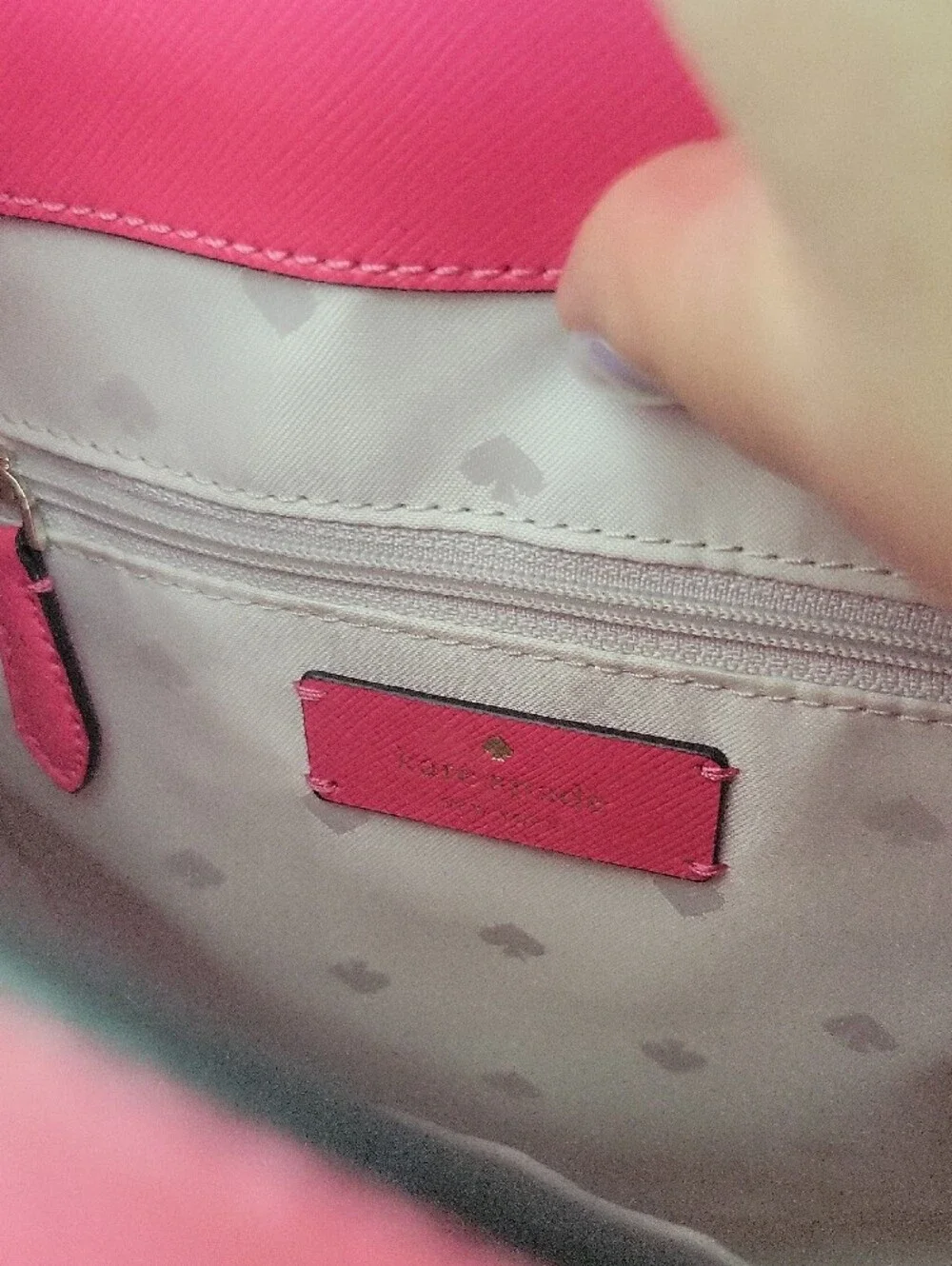 kate spade compact leather